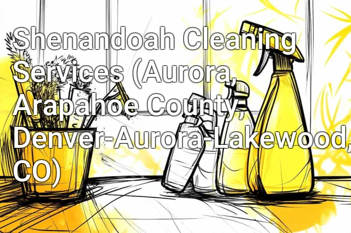 Shenandoah Cleaning Services (Aurora, Arapahoe County, Denver-Aurora-Lakewood, CO)