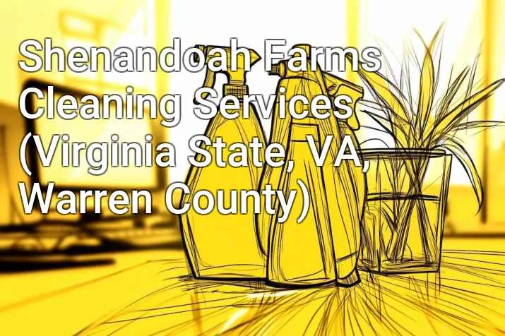 Shenandoah Farms Cleaning Services (Virginia State, VA, Warren County)