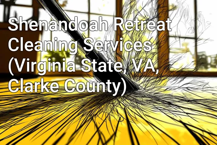 Shenandoah Retreat Cleaning Services (Virginia State, VA, Clarke County)