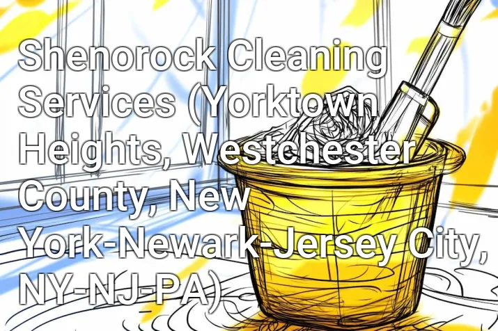 Shenorock Cleaning Services (Yorktown Heights, Westchester County, New York-Newark-Jersey City, NY-NJ-PA)