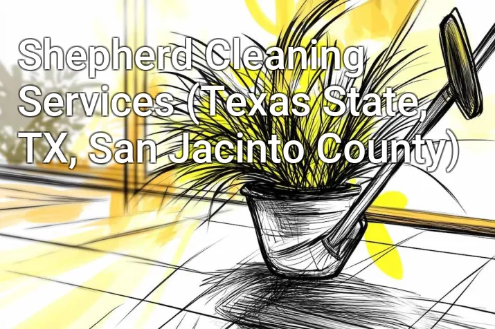 Shepherd Cleaning Services (Texas State, TX, San Jacinto County)