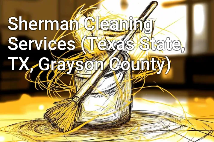 Sherman Cleaning Services (Texas State, TX, Grayson County)