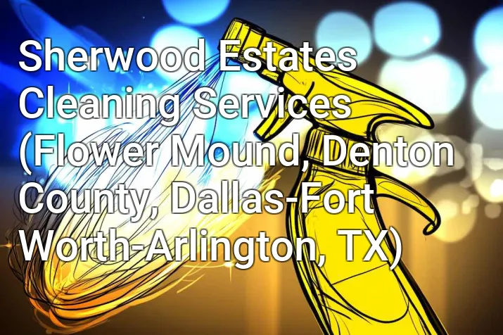 Sherwood Estates Cleaning Services (Flower Mound, Denton County, Dallas-Fort Worth-Arlington, TX)