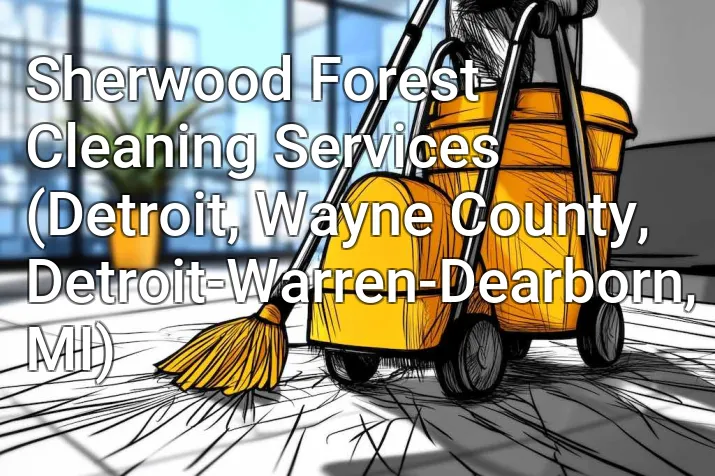 Sherwood Forest Cleaning Services (Detroit, Wayne County, Detroit-Warren-Dearborn, MI)