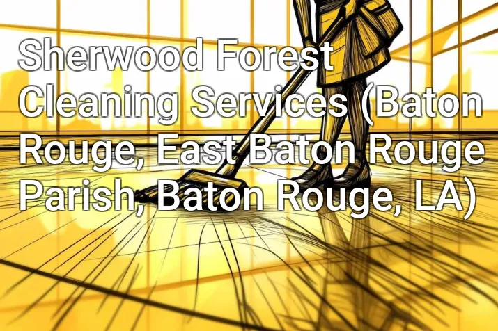 Sherwood Forest Cleaning Services (Baton Rouge, East Baton Rouge Parish, Baton Rouge, LA)