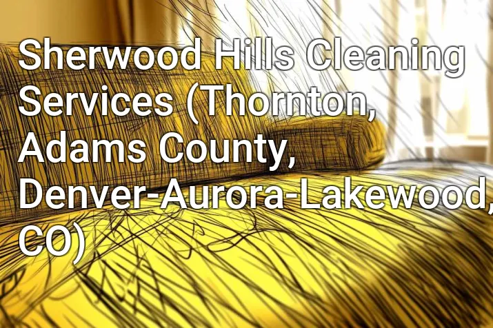 Sherwood Hills Cleaning Services (Thornton, Adams County, Denver-Aurora-Lakewood, CO)