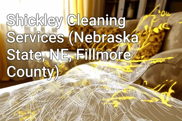 Shickley Cleaning Services (Nebraska State, NE, Fillmore County)