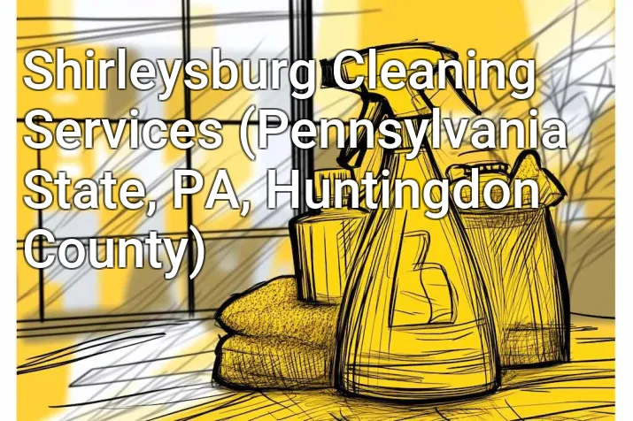 Shirleysburg Cleaning Services (Pennsylvania State, PA, Huntingdon County)