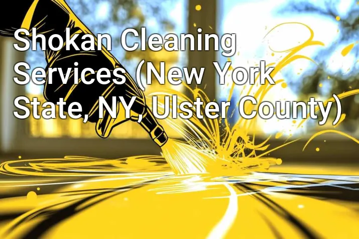 Shokan Cleaning Services (New York State, NY, Ulster County)