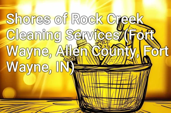Shores of Rock Creek Cleaning Services (Fort Wayne, Allen County, Fort Wayne, IN)
