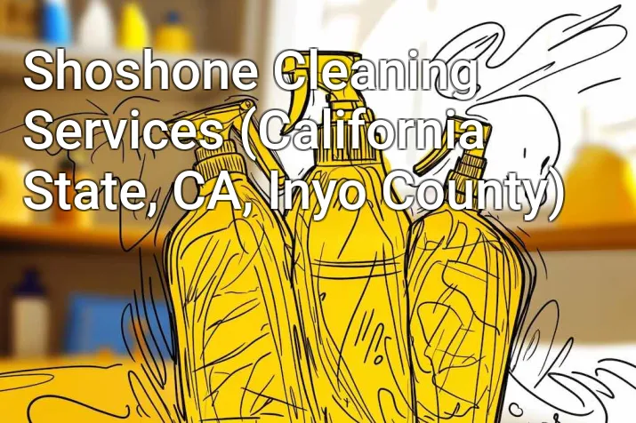 Shoshone Cleaning Services (California State, CA, Inyo County)