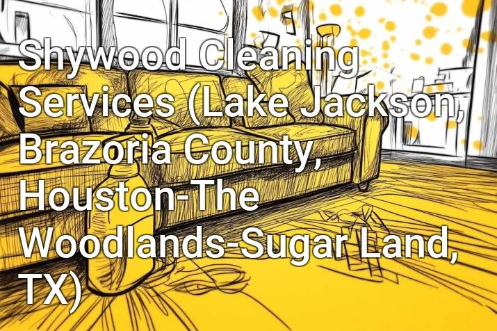 Shywood Cleaning Services (Lake Jackson, Brazoria County, Houston-The Woodlands-Sugar Land, TX)
