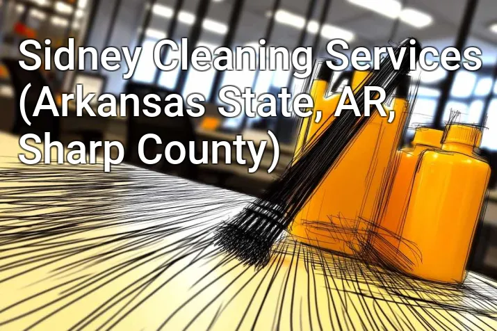 Sidney Cleaning Services (Arkansas State, AR, Sharp County)