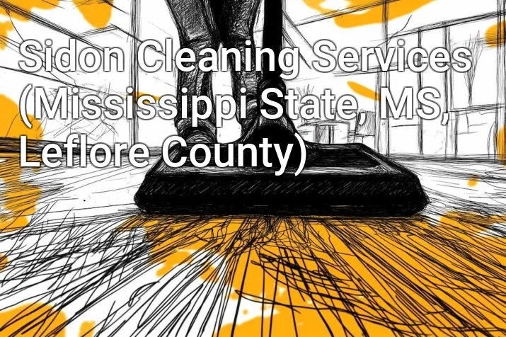 Sidon Cleaning Services (Mississippi State, MS, Leflore County)