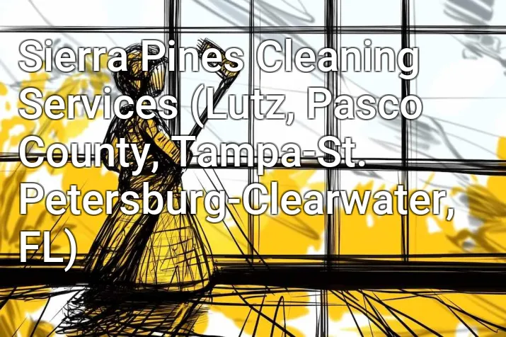 Sierra Pines Cleaning Services (Lutz, Pasco County, Tampa-St. Petersburg-Clearwater, FL)