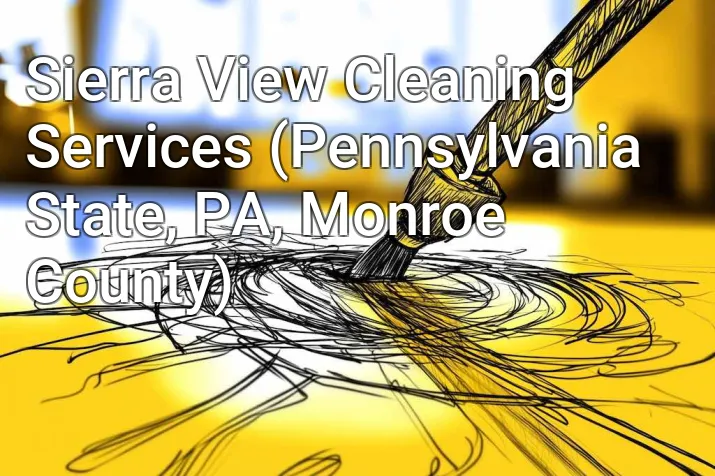 Sierra View Cleaning Services (Pennsylvania State, PA, Monroe County)