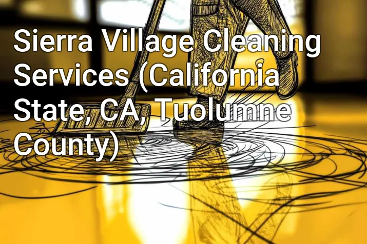 Sierra Village Cleaning Services (California State, CA, Tuolumne County)