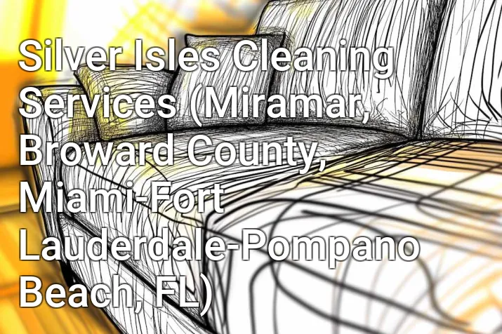 Silver Isles Cleaning Services (Miramar, Broward County, Miami-Fort Lauderdale-Pompano Beach, FL)