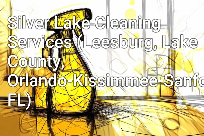 Silver Lake Cleaning Services (Leesburg, Lake County, Orlando-Kissimmee-Sanford, FL)