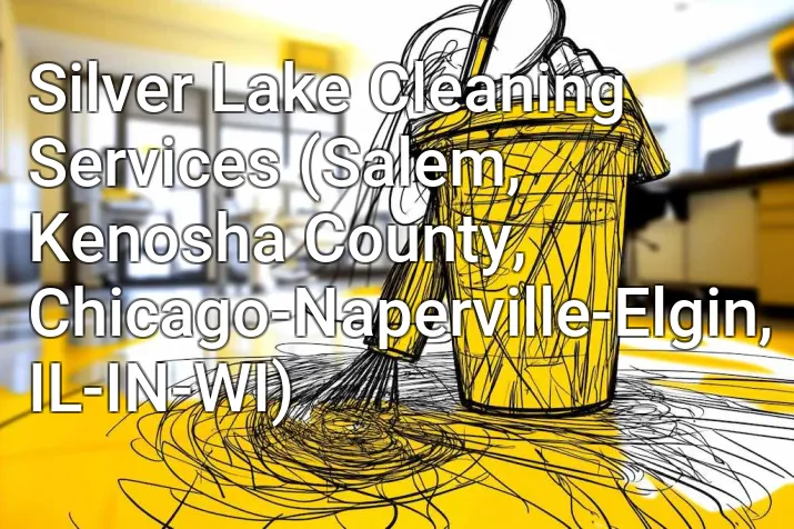 Silver Lake Cleaning Services (Salem, Kenosha County, Chicago-Naperville-Elgin, IL-IN-WI)