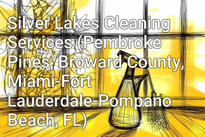 Silver Lakes Cleaning Services (Pembroke Pines, Broward County, Miami-Fort Lauderdale-Pompano Beach, FL)
