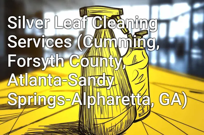 Silver Leaf Cleaning Services (Cumming, Forsyth County, Atlanta-Sandy Springs-Alpharetta, GA)