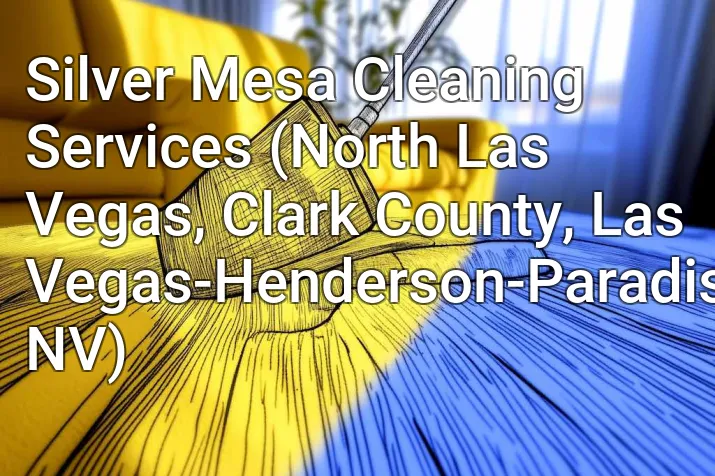 Silver Mesa Cleaning Services (North Las Vegas, Clark County, Las Vegas-Henderson-Paradise, NV)