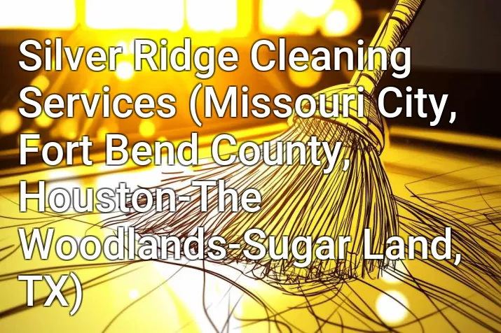 Silver Ridge Cleaning Services (Missouri City, Fort Bend County, Houston-The Woodlands-Sugar Land, TX)