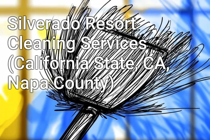 Silverado Resort Cleaning Services (California State, CA, Napa County)