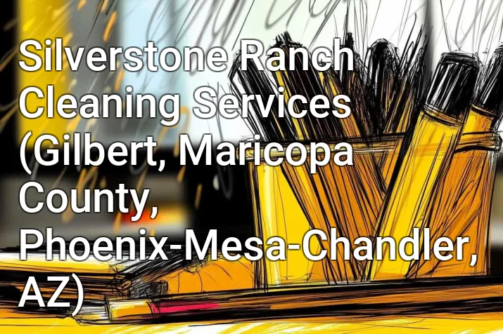 Silverstone Ranch Cleaning Services (Gilbert, Maricopa County, Phoenix-Mesa-Chandler, AZ)