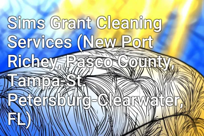 Sims Grant Cleaning Services (New Port Richey, Pasco County, Tampa-St. Petersburg-Clearwater, FL)