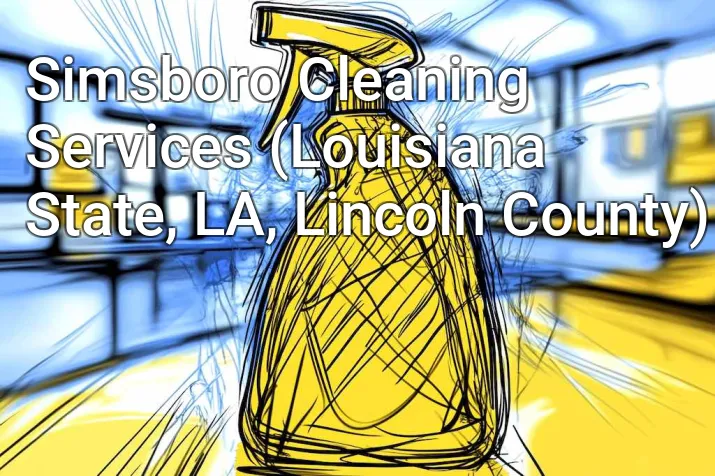 Simsboro Cleaning Services (Louisiana State, LA, Lincoln County)