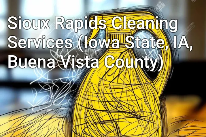 Sioux Rapids Cleaning Services (Iowa State, IA, Buena Vista County)