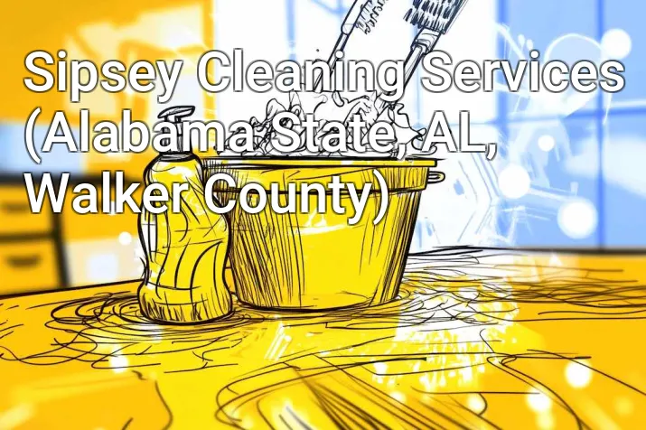 Sipsey Cleaning Services (Alabama State, AL, Walker County)