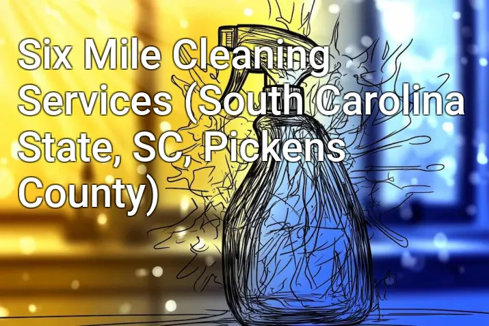 Six Mile Cleaning Services (South Carolina State, SC, Pickens County)