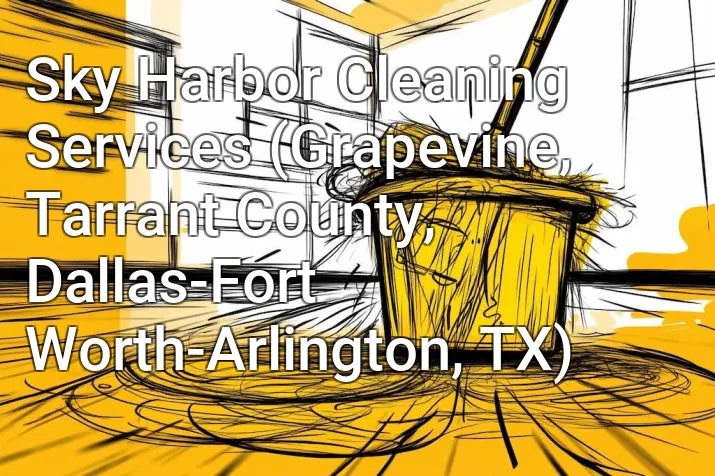 Sky Harbor Cleaning Services (Grapevine, Tarrant County, Dallas-Fort Worth-Arlington, TX)