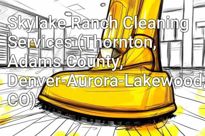 Skylake Ranch Cleaning Services (Thornton, Adams County, Denver-Aurora-Lakewood, CO)