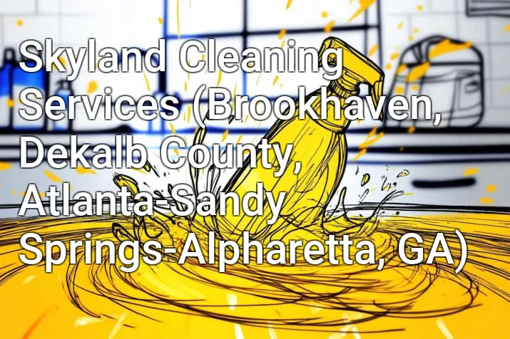 Skyland Cleaning Services (Brookhaven, Dekalb County, Atlanta-Sandy Springs-Alpharetta, GA)