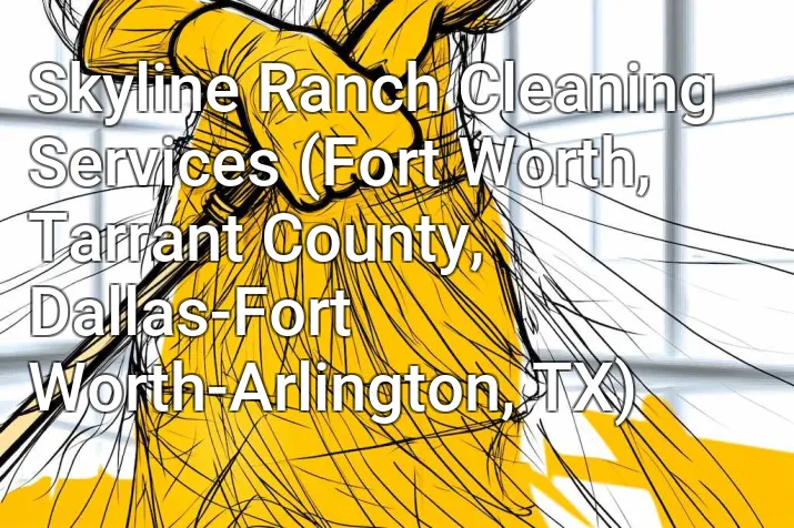 Skyline Ranch Cleaning Services (Fort Worth, Tarrant County, Dallas-Fort Worth-Arlington, TX)