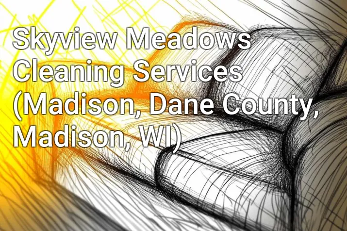 Skyview Meadows Cleaning Services (Madison, Dane County, Madison, WI)