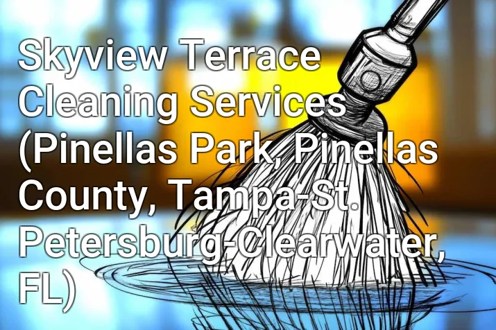 Skyview Terrace Cleaning Services (Pinellas Park, Pinellas County, Tampa-St. Petersburg-Clearwater, FL)