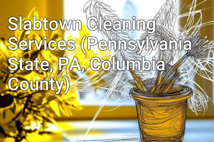 Slabtown Cleaning Services (Pennsylvania State, PA, Columbia County)