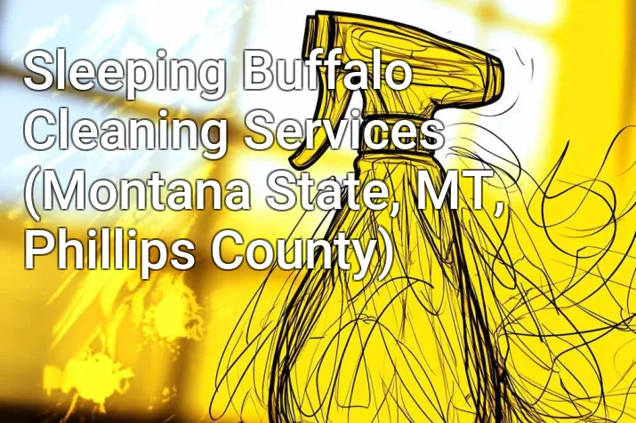 Sleeping Buffalo Cleaning Services (Montana State, MT, Phillips County)