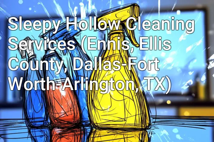 Sleepy Hollow Cleaning Services (Ennis, Ellis County, Dallas-Fort Worth-Arlington, TX)