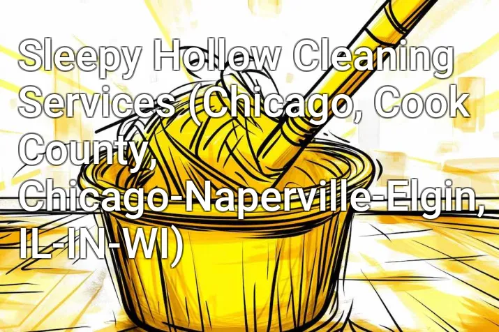 Sleepy Hollow Cleaning Services (Chicago, Cook County, Chicago-Naperville-Elgin, IL-IN-WI)