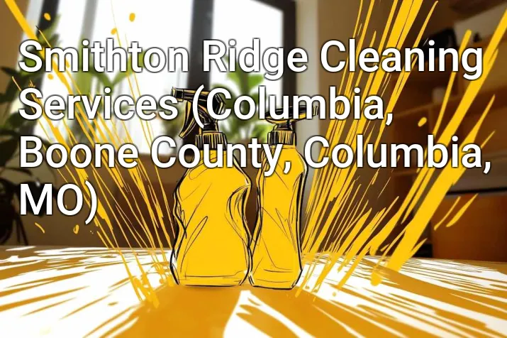 Smithton Ridge Cleaning Services (Columbia, Boone County, Columbia, MO)