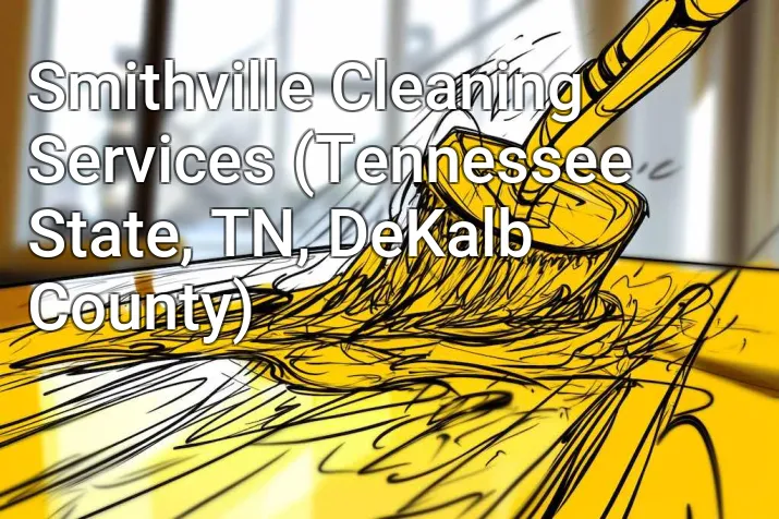 Smithville Cleaning Services (Tennessee State, TN, DeKalb County)