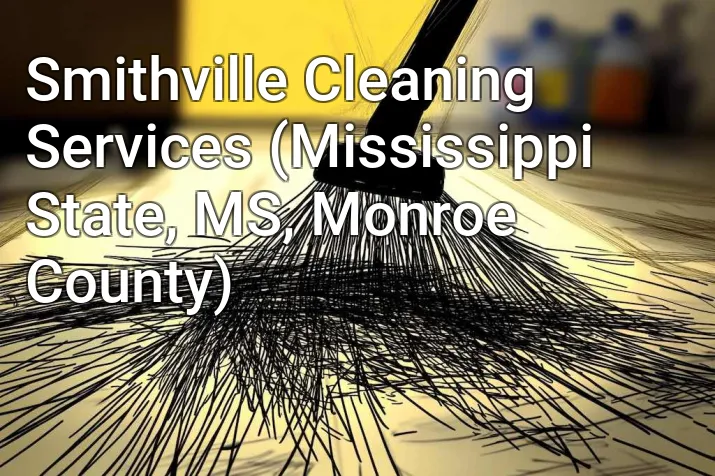 Smithville Cleaning Services (Mississippi State, MS, Monroe County)