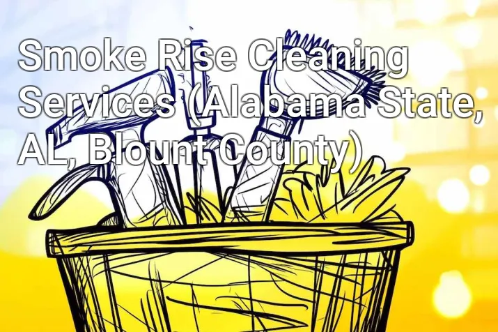 Smoke Rise Cleaning Services (Alabama State, AL, Blount County)