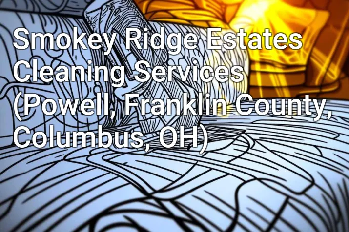 Smokey Ridge Estates Cleaning Services (Powell, Franklin County, Columbus, OH)